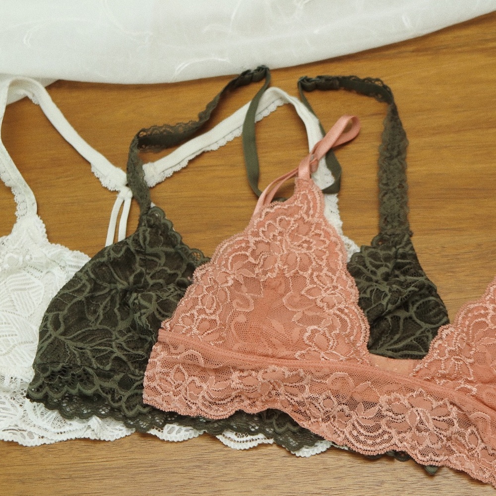 Pack of 3 // Small Bralettes